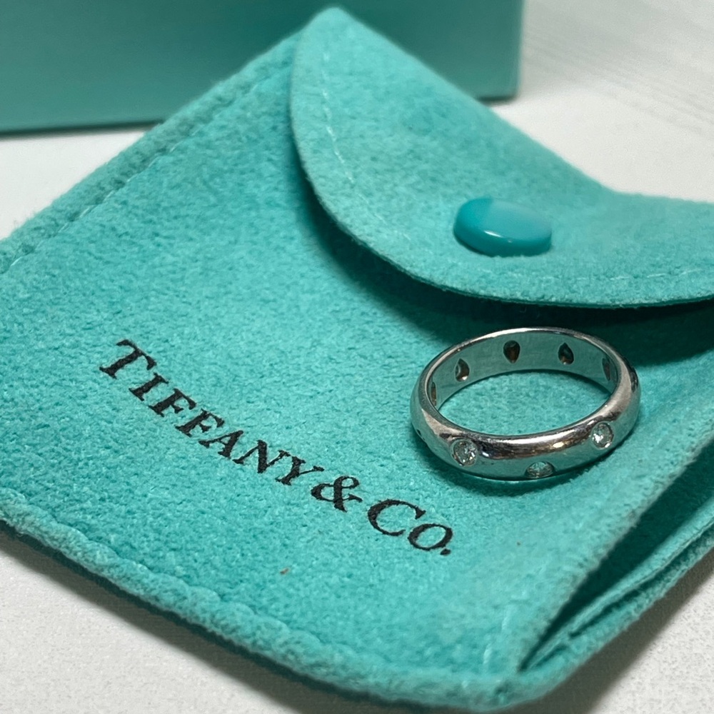 ๐ Tiffany & Co. Etoile Platinum Diamond Ring ๐ - Picture 3 of 6